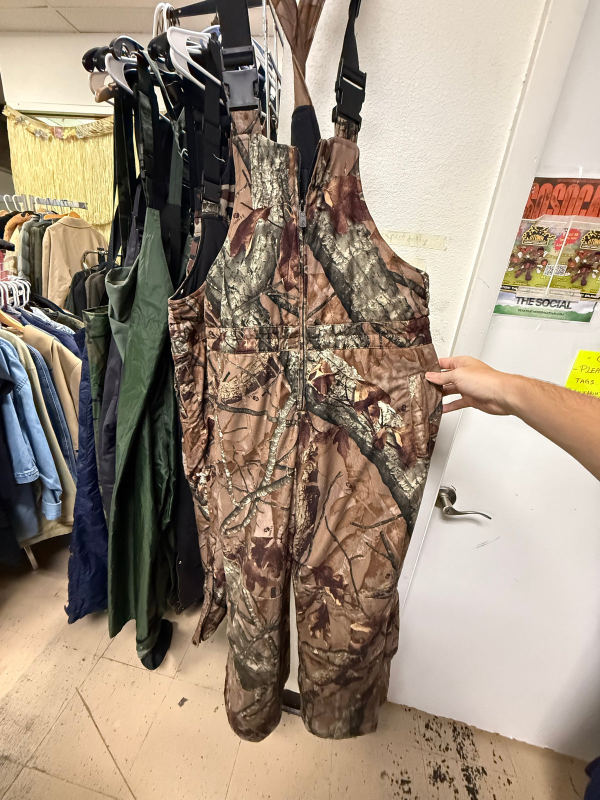 Heavy Duty Overalls - Camo/2XL