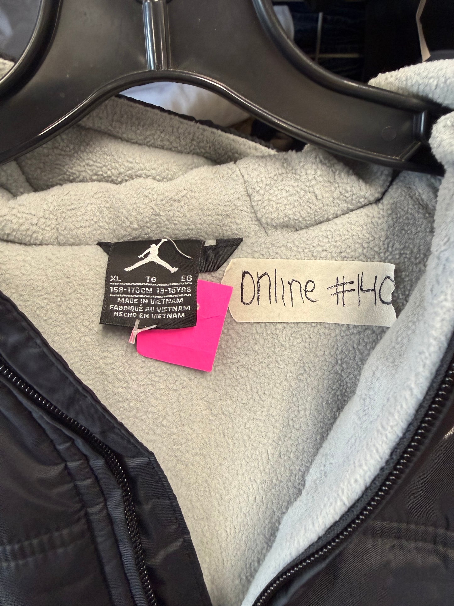 Michael Jordan Jacket - Black/Size XL