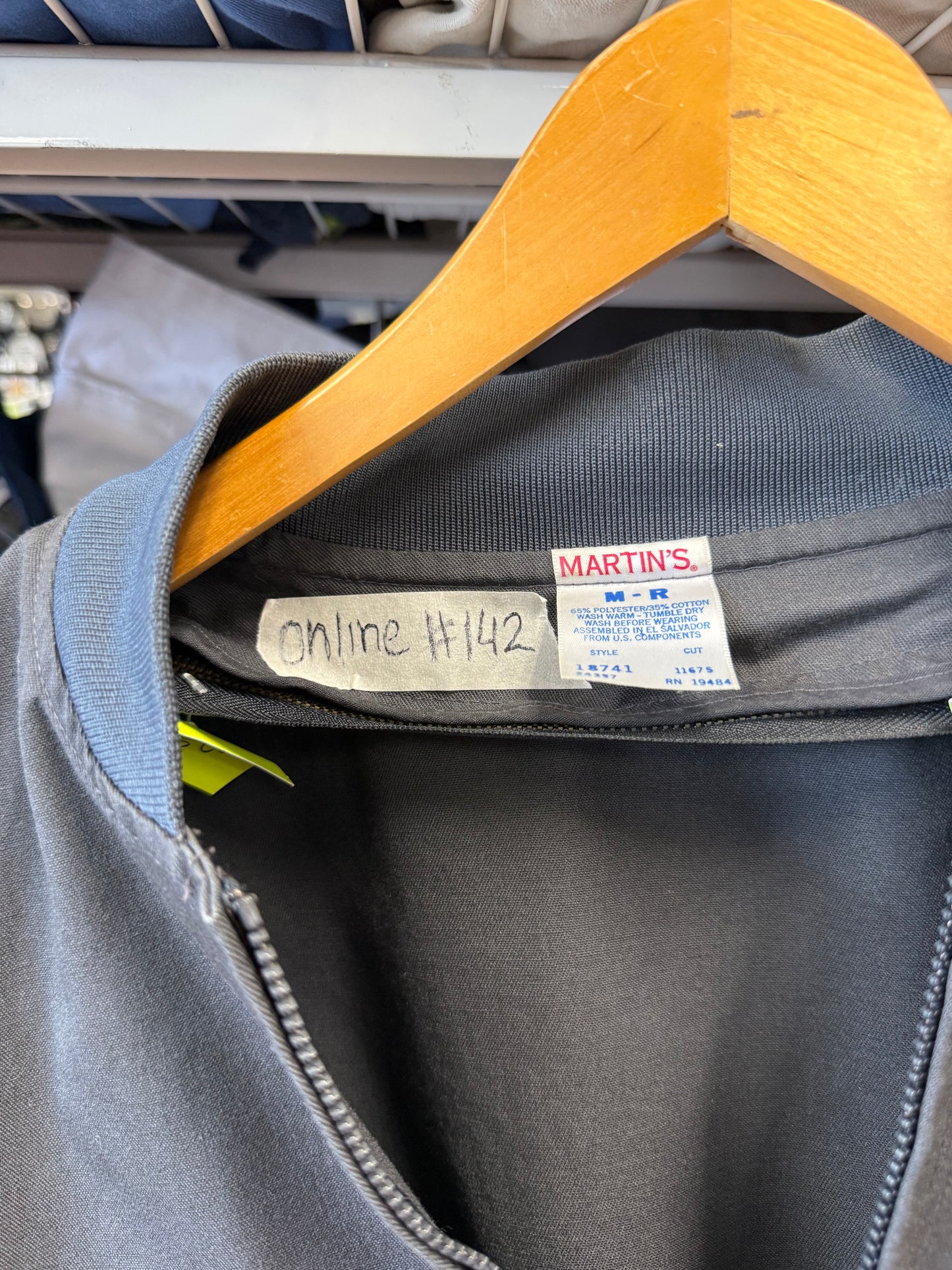 Martin’s Jacket - Charcoal/Size M
