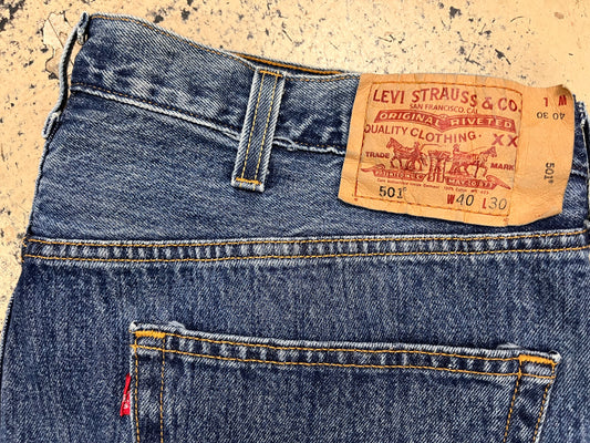 Levi’s 501 Jeans 40x30 - Straight Fit/Medium Wash