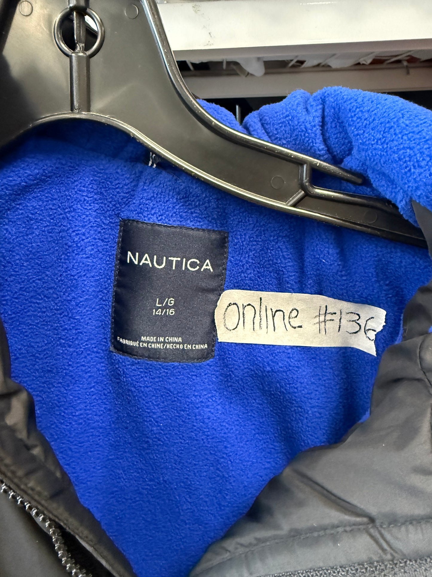 Nautica Jacket - Black/Size L
