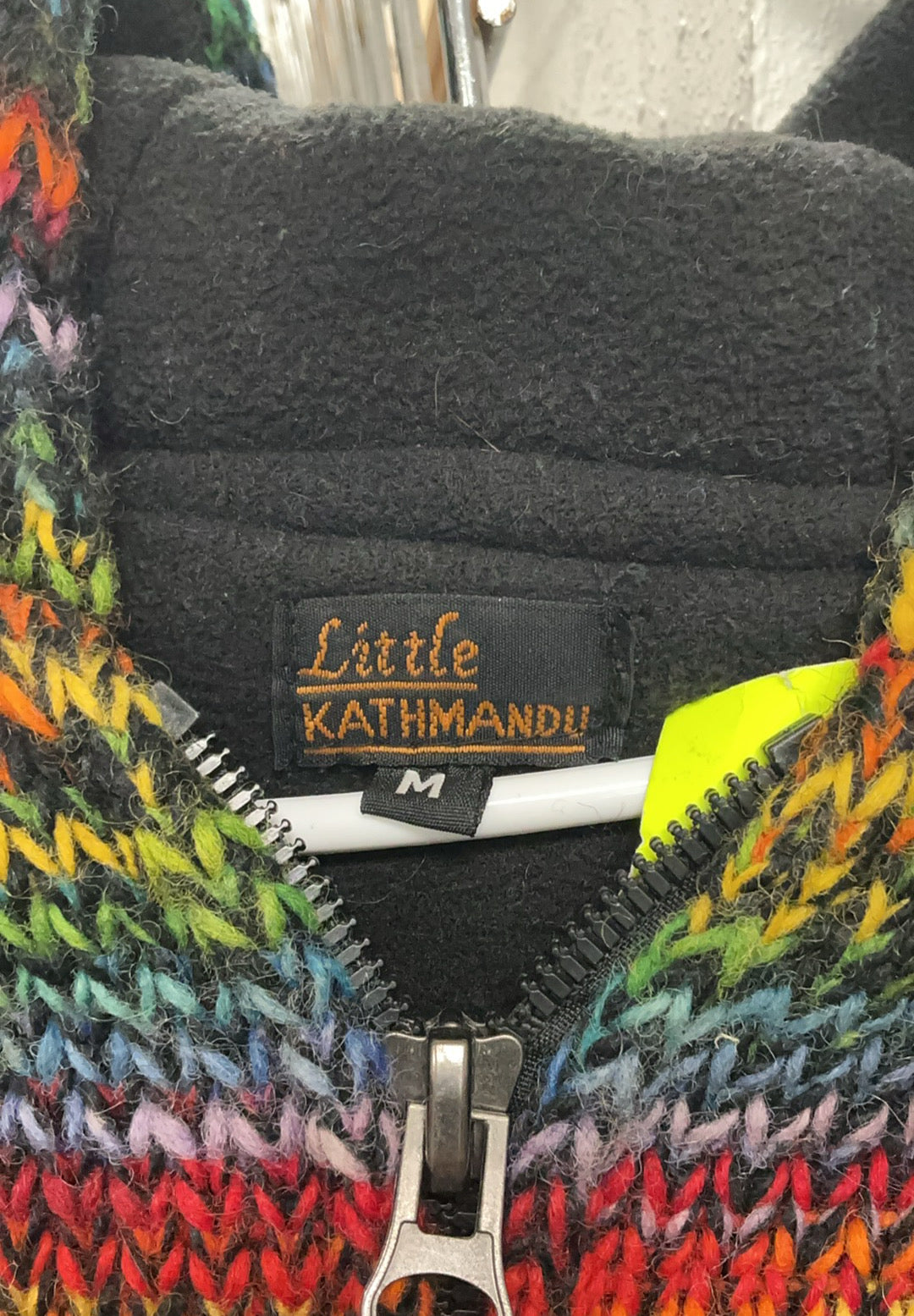 Little Kathmandu Knit Hoodie - M
