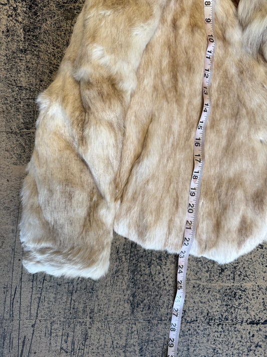 Rabbit/Fox Fur Jacket - Size L