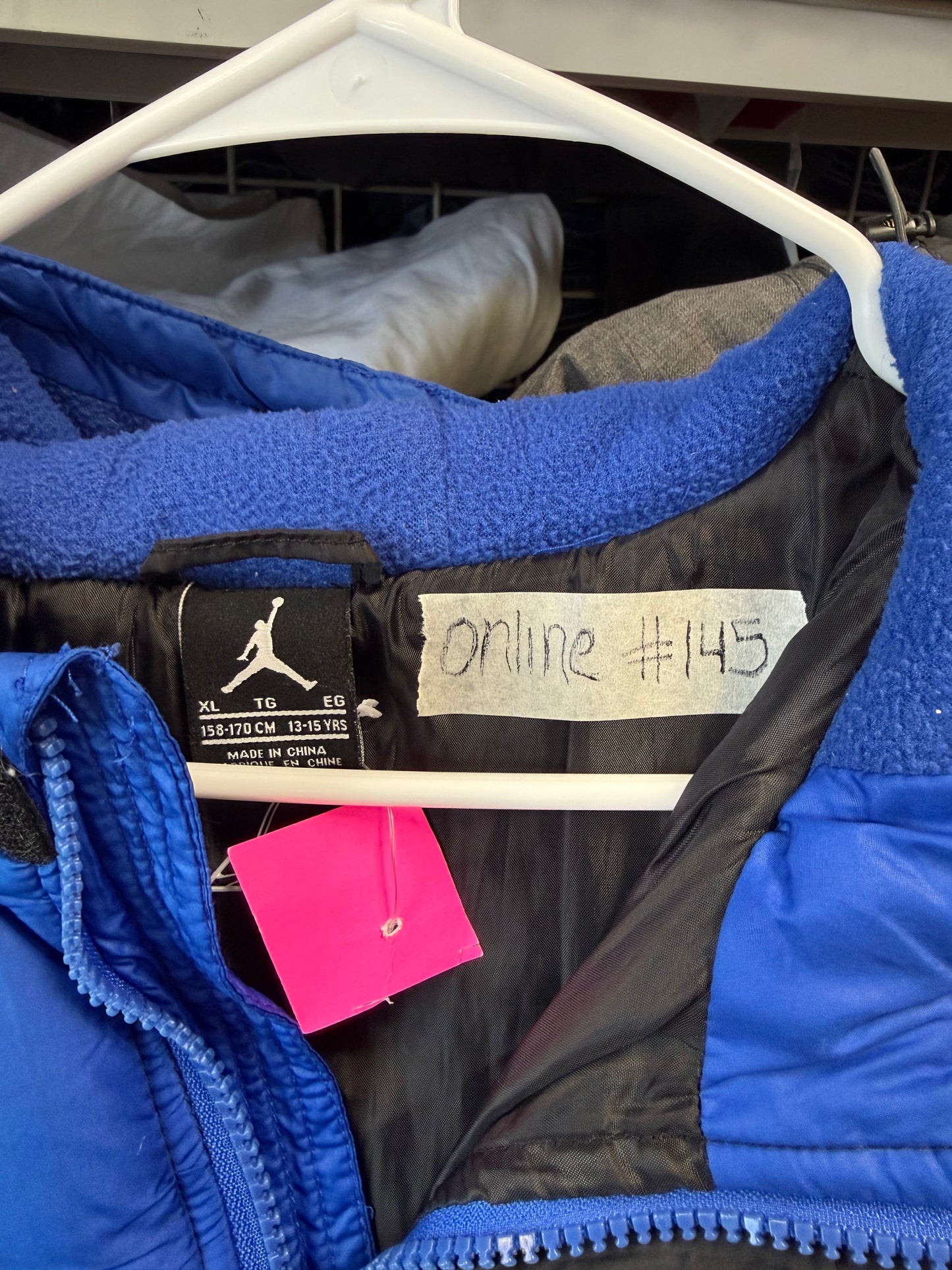Michael Jordan Puffer Jacket - Multi/Size XL