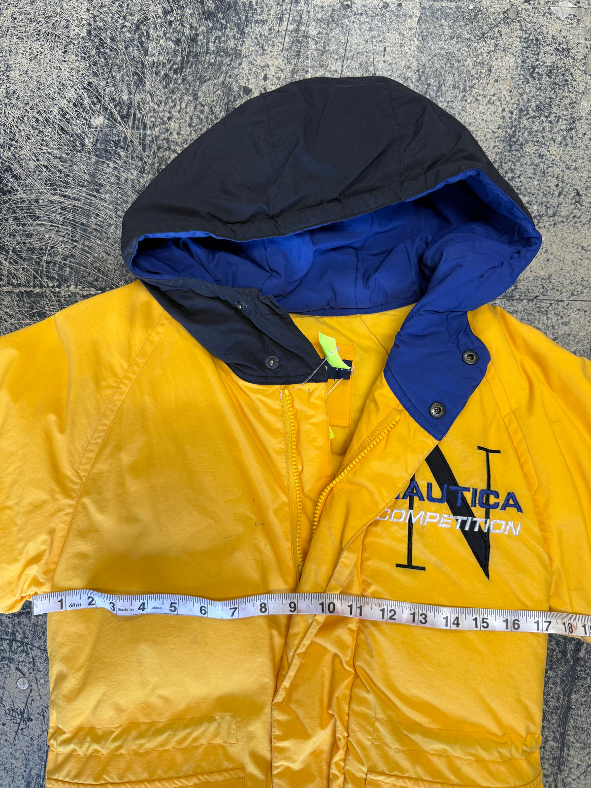 Nautica Competition Jacket - Yellow/Size S