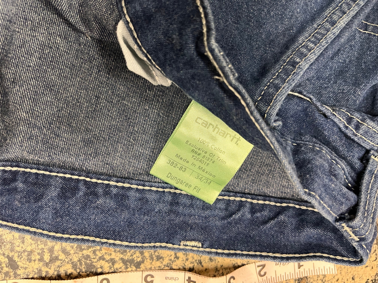 Carhartt Jeans 34x34 - Dungaree Fit/Dark Wash