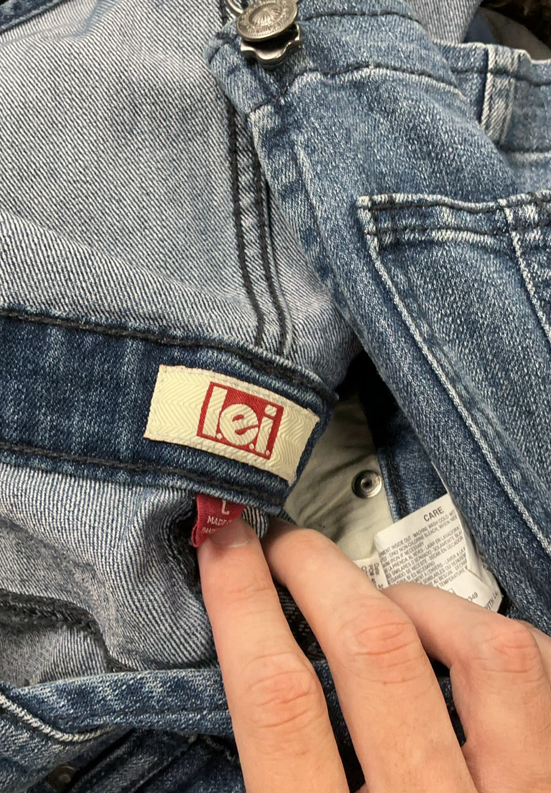L.E.I Denim Overalls - L