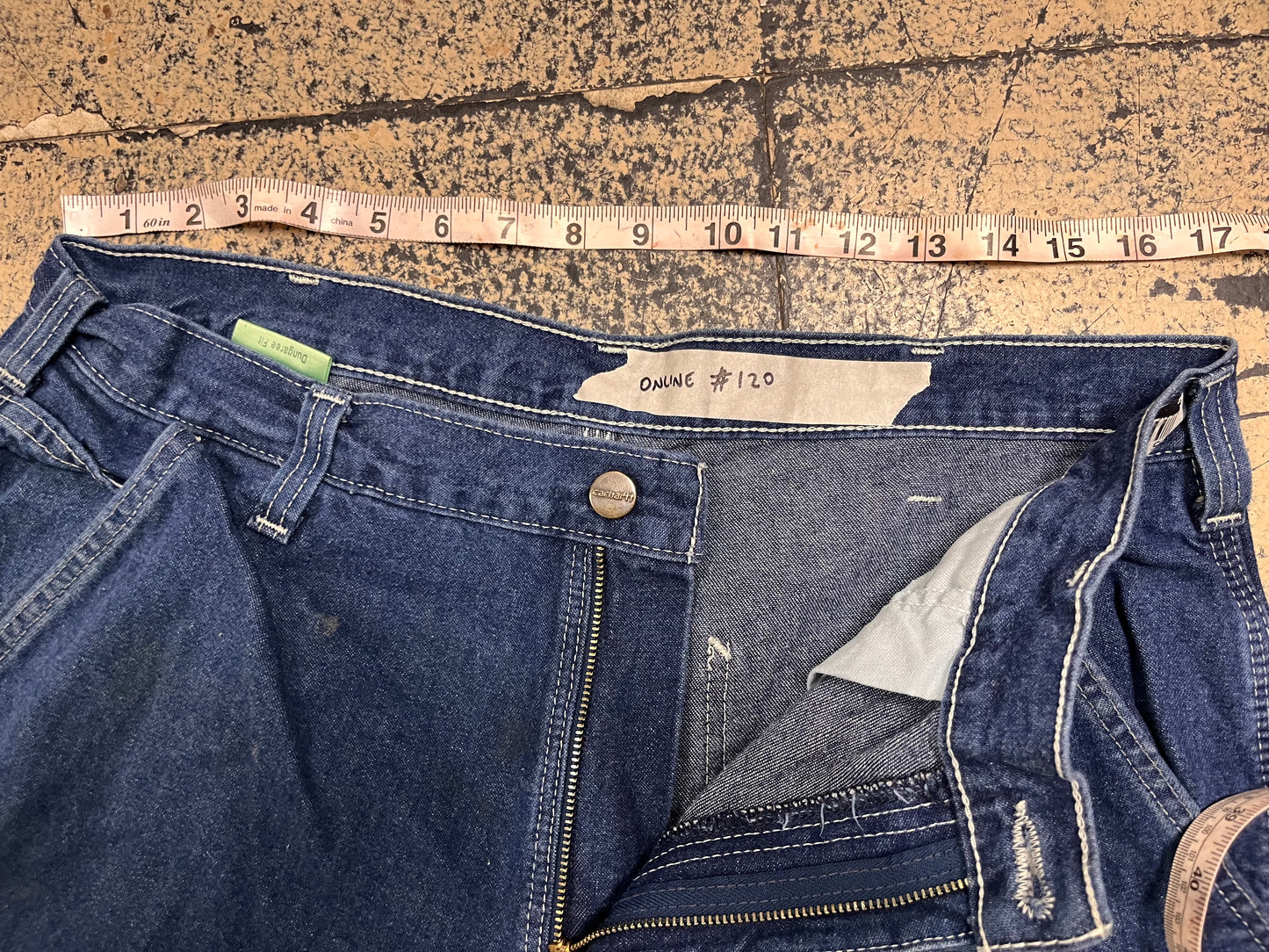 Carhartt Jeans 34x34 - Dungaree Fit/Dark Wash