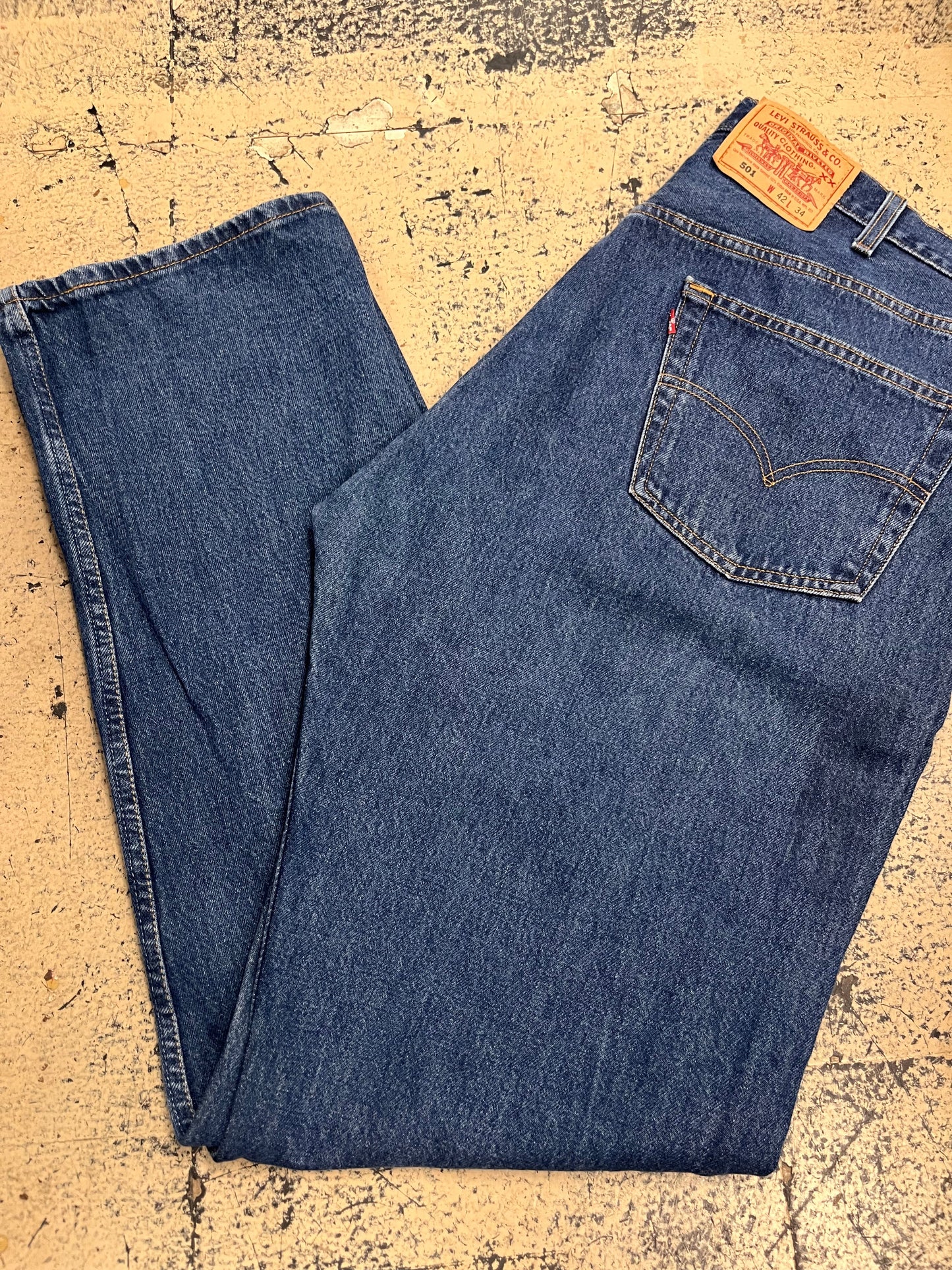Levi’s 501 Jeans 42x34 - Regular Fit/Medium Wash