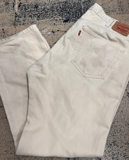 Levi’s 501 Jeans 40x30 - Straight Fit/White