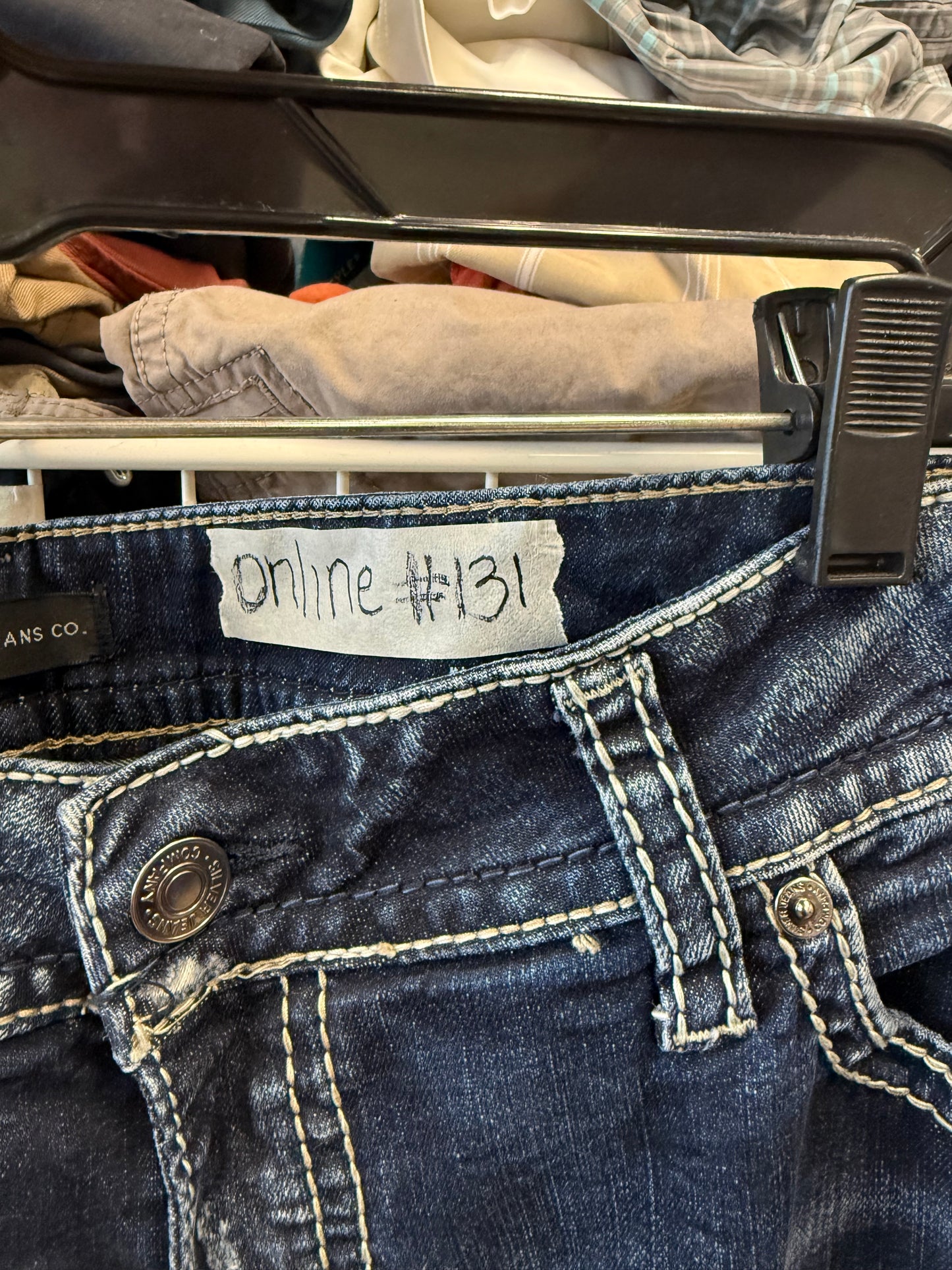 Silver Jeans Co 34x30 - Straight Fit/Dark Wash