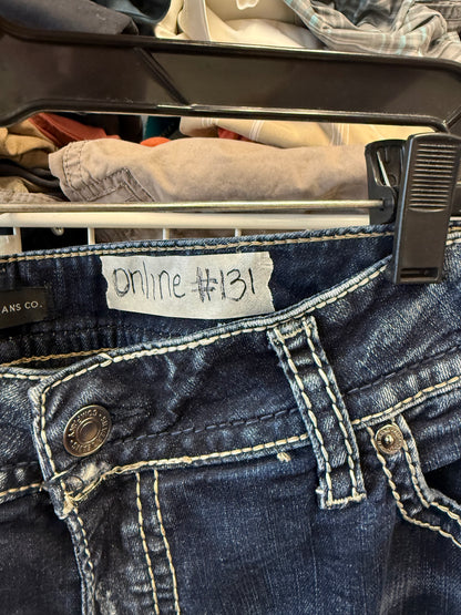 Silver Jeans Co 34x30 - Straight Fit/Dark Wash