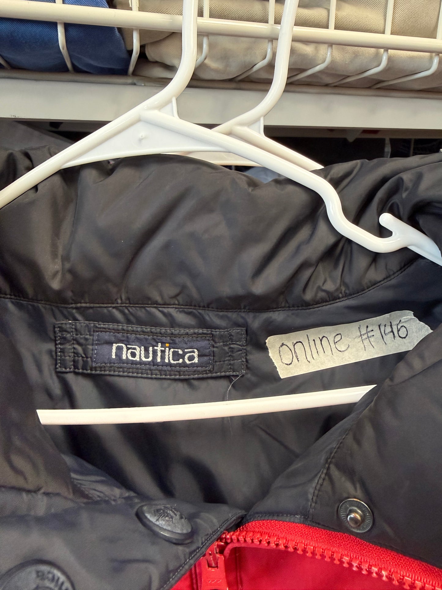Nautica Jacket - Red/Size XXL