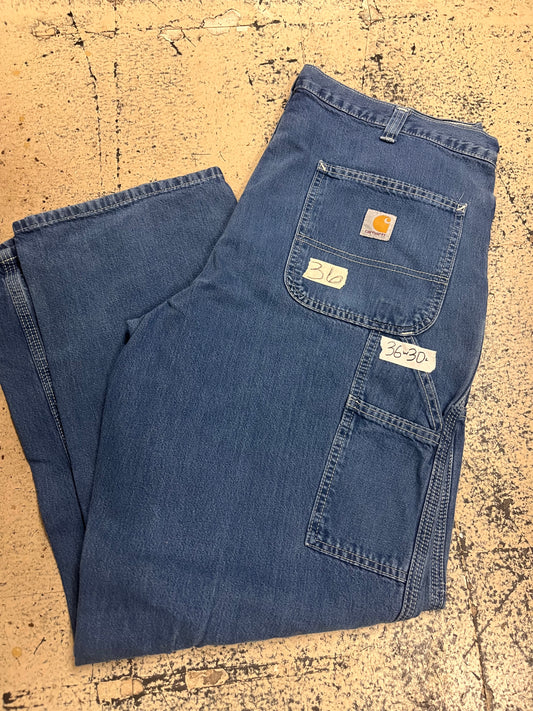 Carhartt Denim 36x30 - Dungaree Fit/Medium Wash