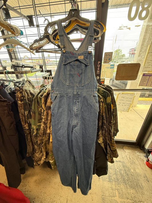 Hisea Denim Overalls - 30x28