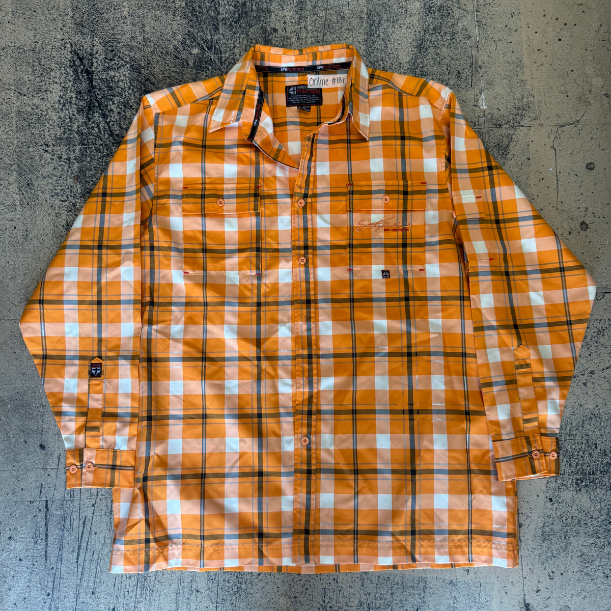 South Pole Button Up Shirt - Plaid/XL