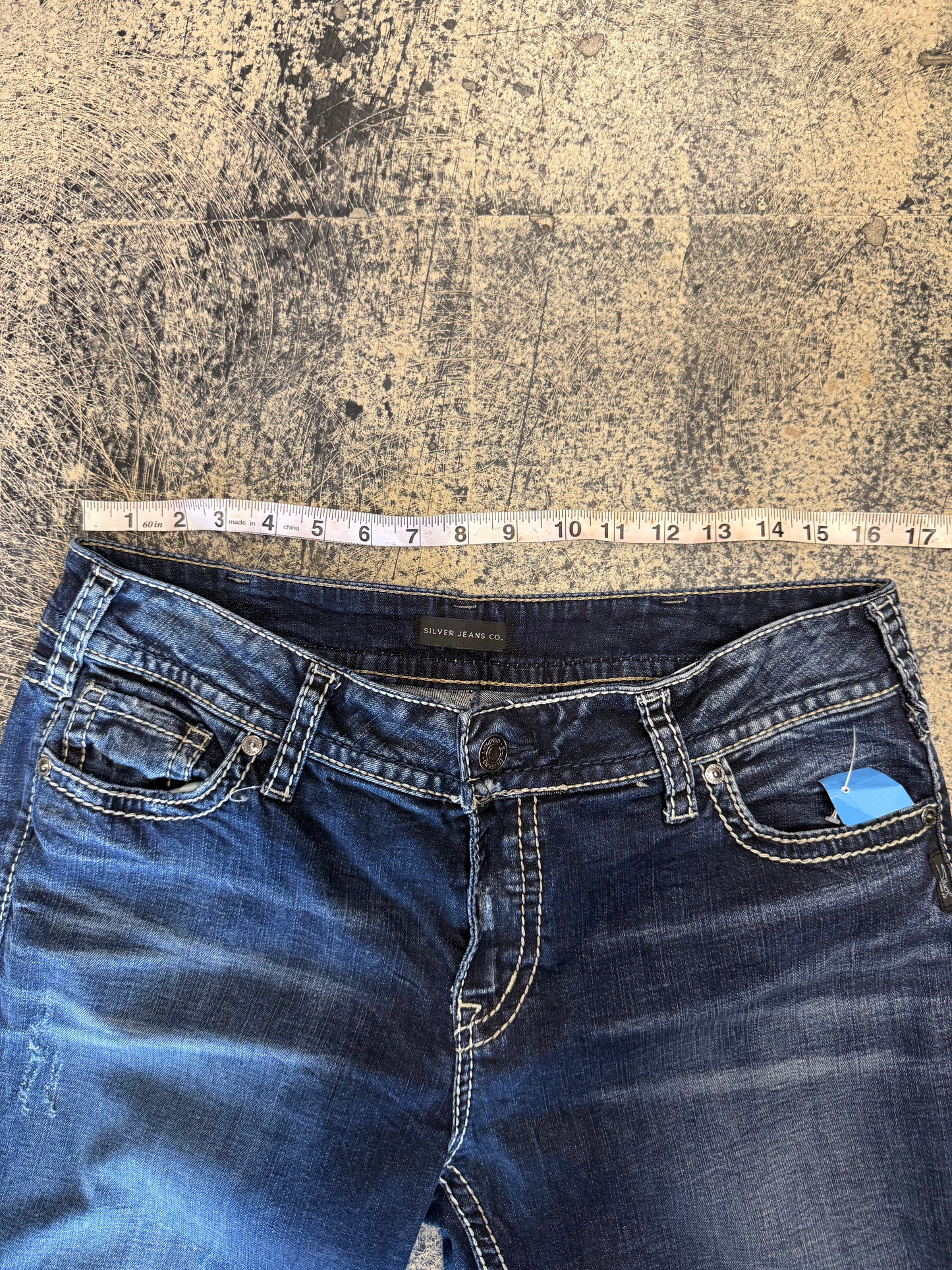 Silver Jeans Co 34x30 - Straight Fit/Dark Wash