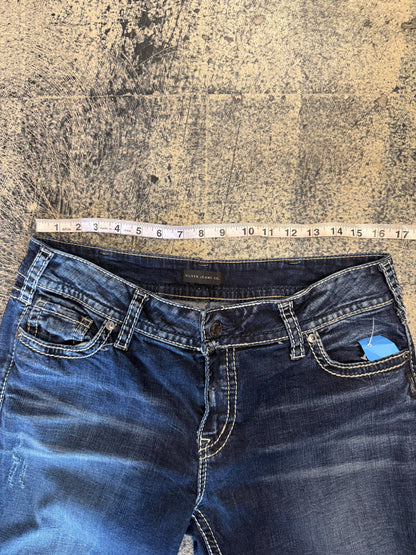 Silver Jeans Co 34x30 - Straight Fit/Dark Wash