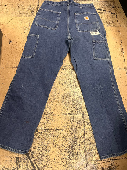 Carhartt Jeans 33x32 - Dungaree Fit/Medium Wash