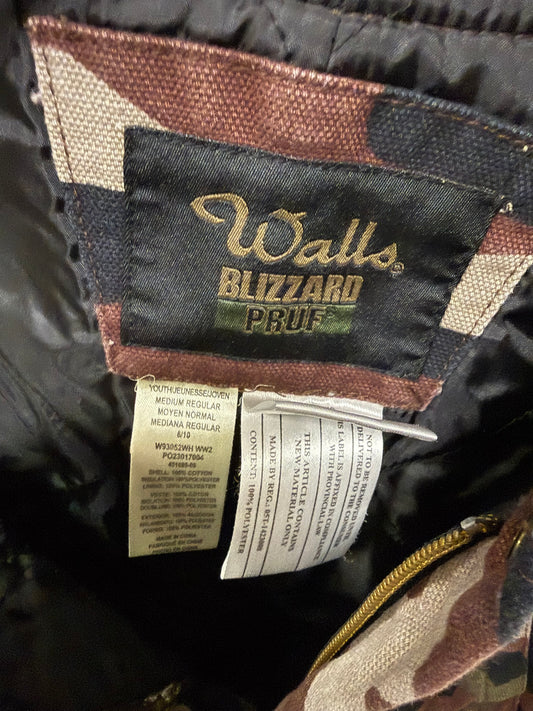 Walls Overalls - Camo/Youth M
