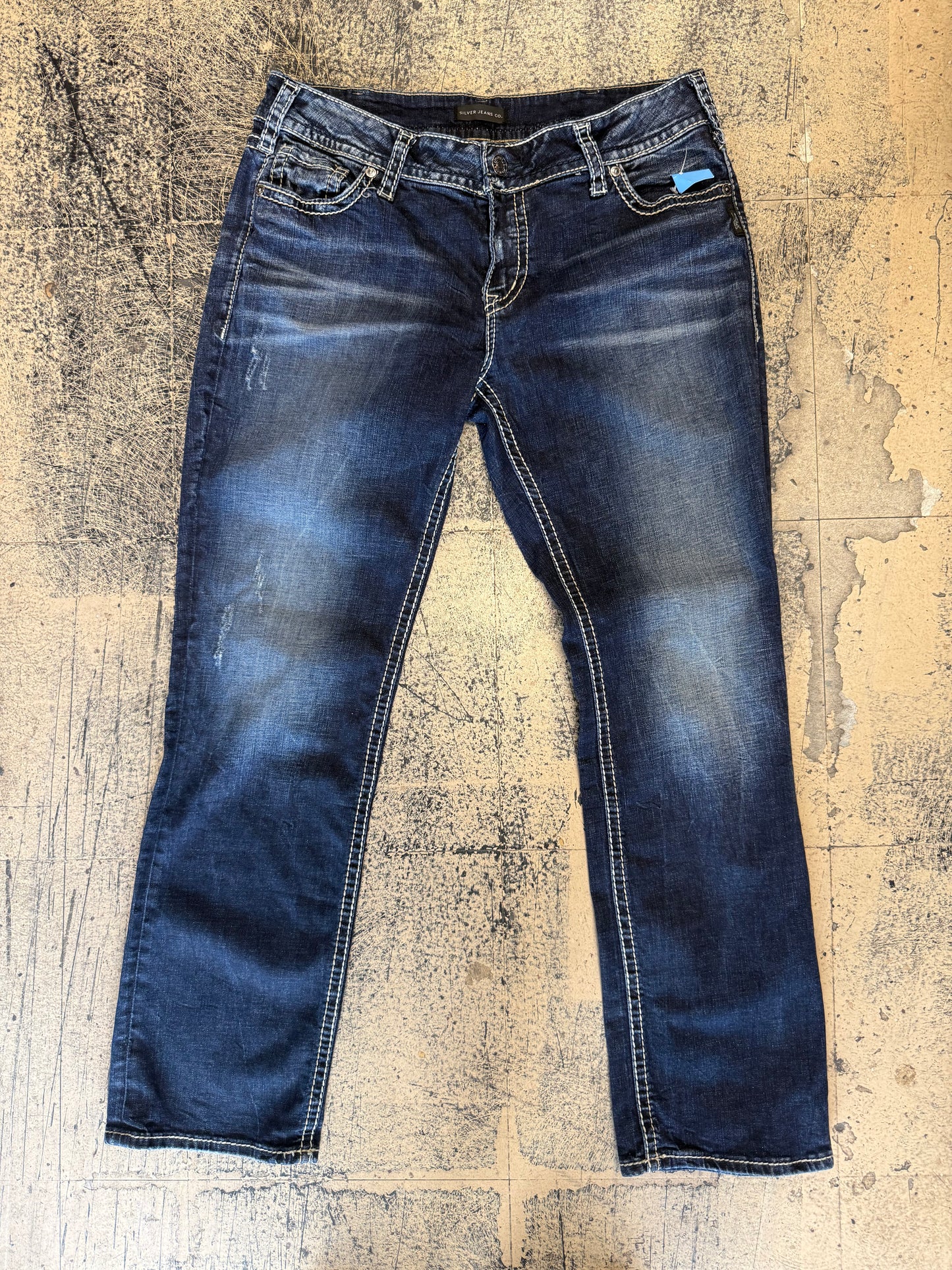 Silver Jeans Co 34x30 - Straight Fit/Dark Wash
