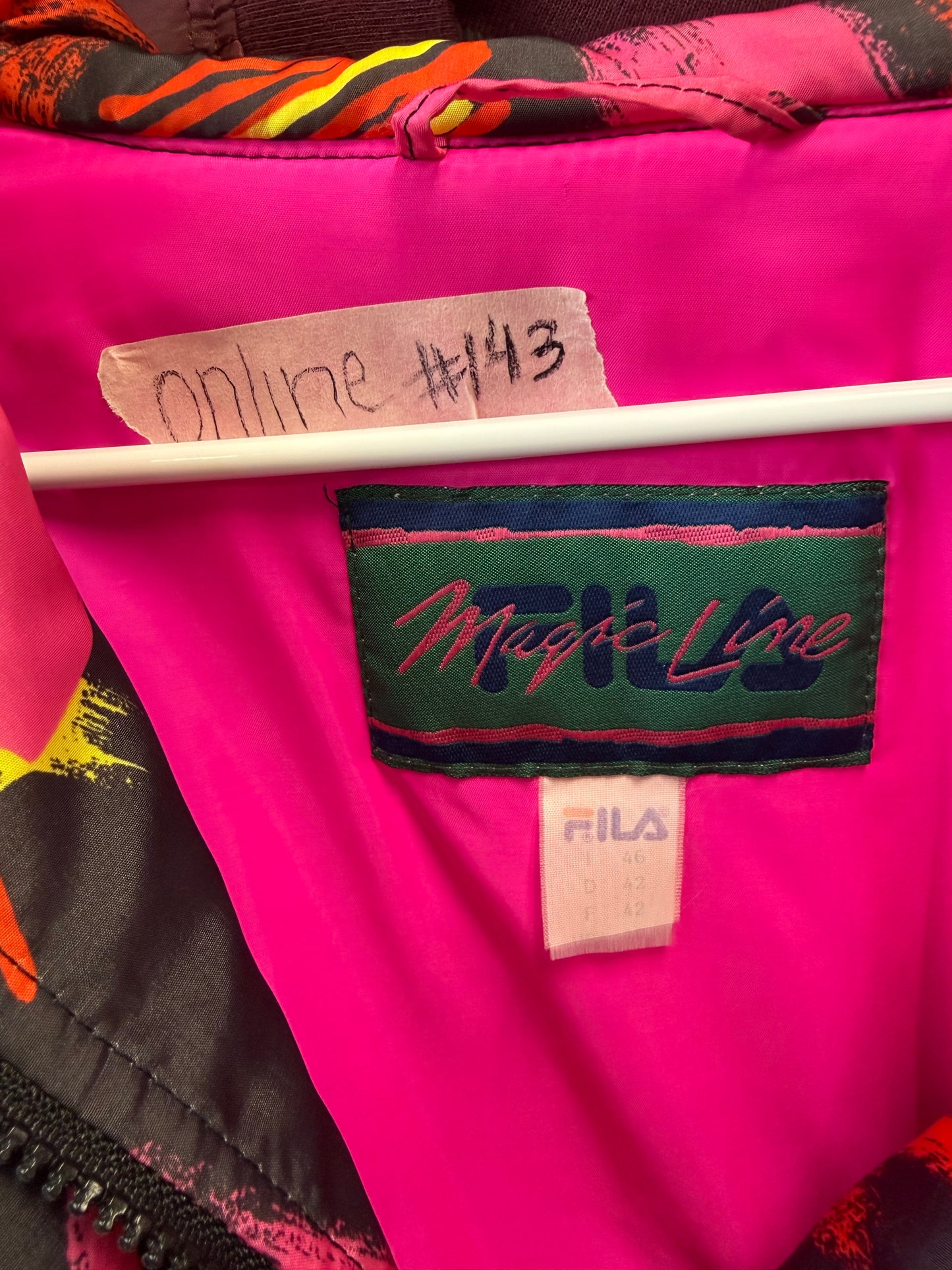 FILA Magic Line Jacket - Pattern/Size M