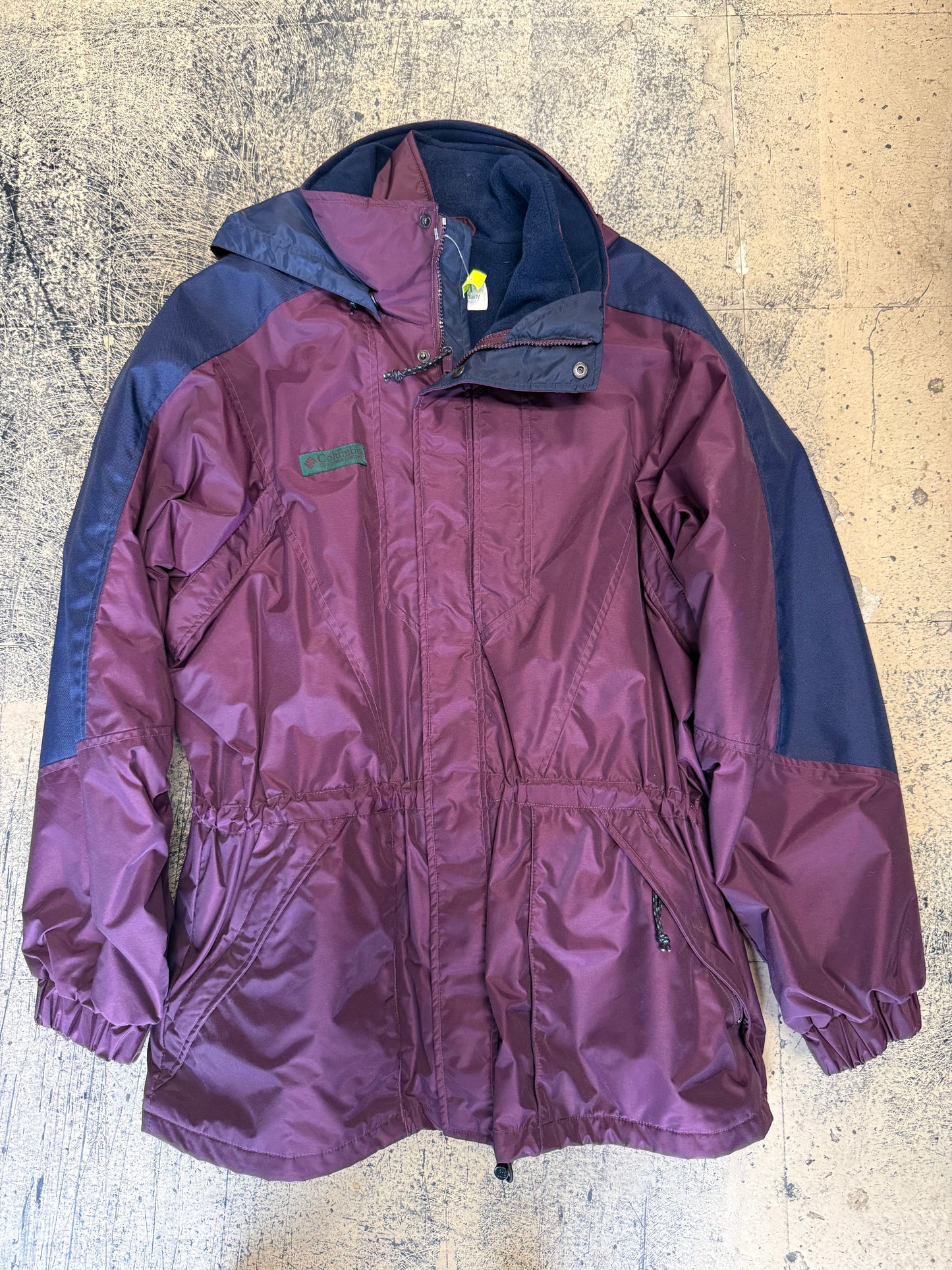 Columbia Sports Jacket - Burgundy/Size L