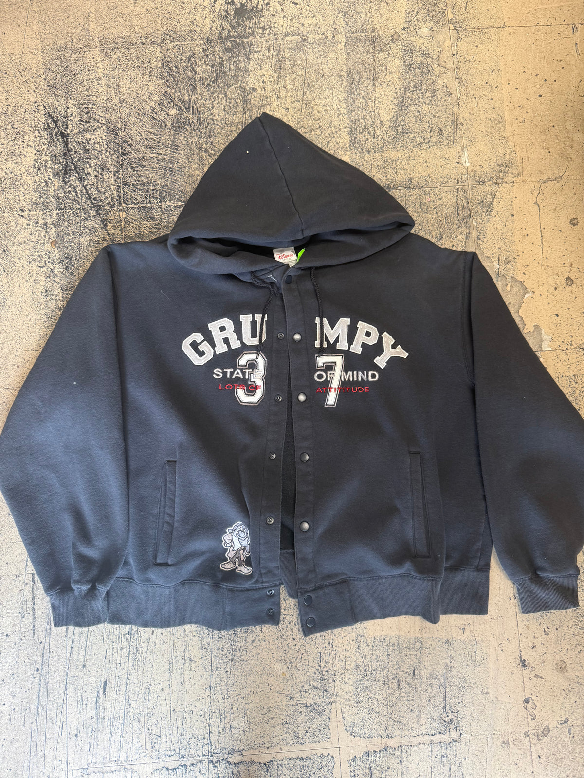 Disney’s Grumpy Hoodie - Vintage/XL