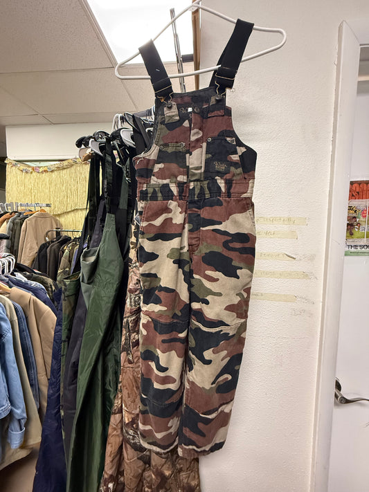 Walls Overalls - Camo/Youth M