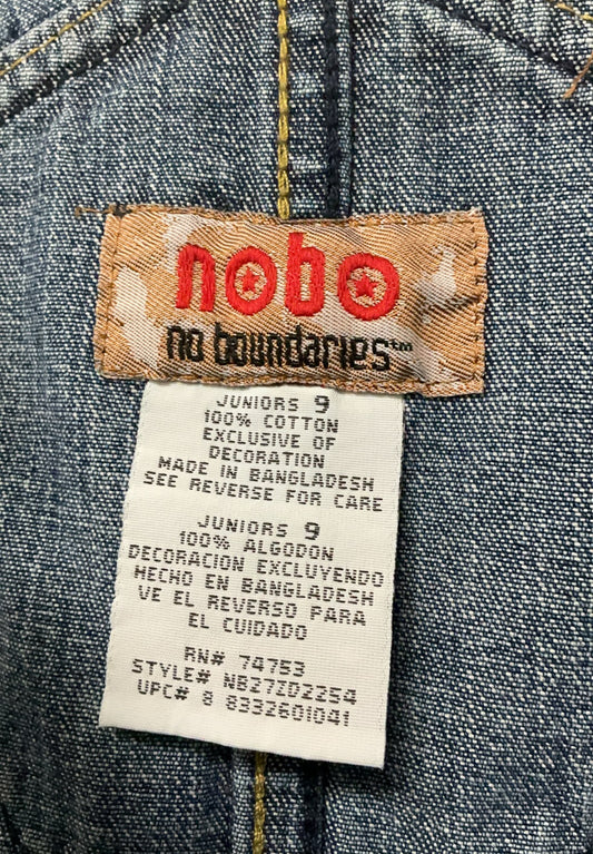 No Boundaries Denim Shortalls - Juniors 9