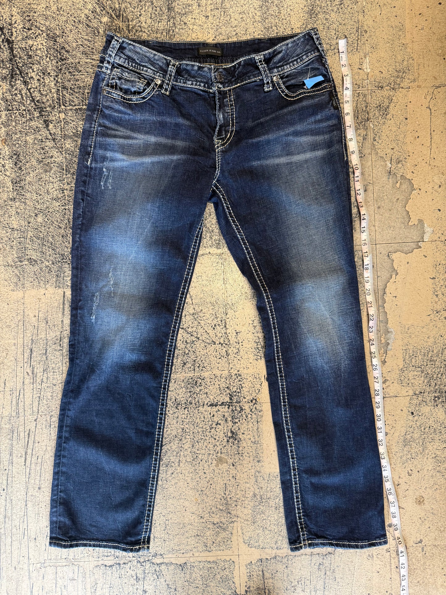 Silver Jeans Co 34x30 - Straight Fit/Dark Wash