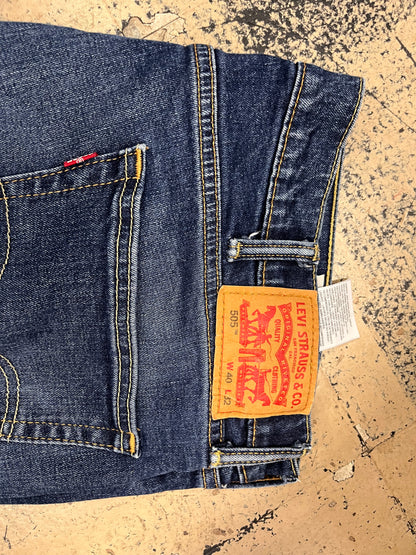 Levi’s 505 Jeans 40x32 - Regular Fit/Dark Wash