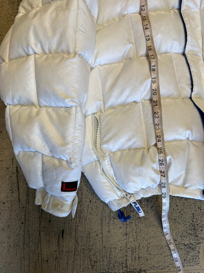Fubu Puffer Jacket - White