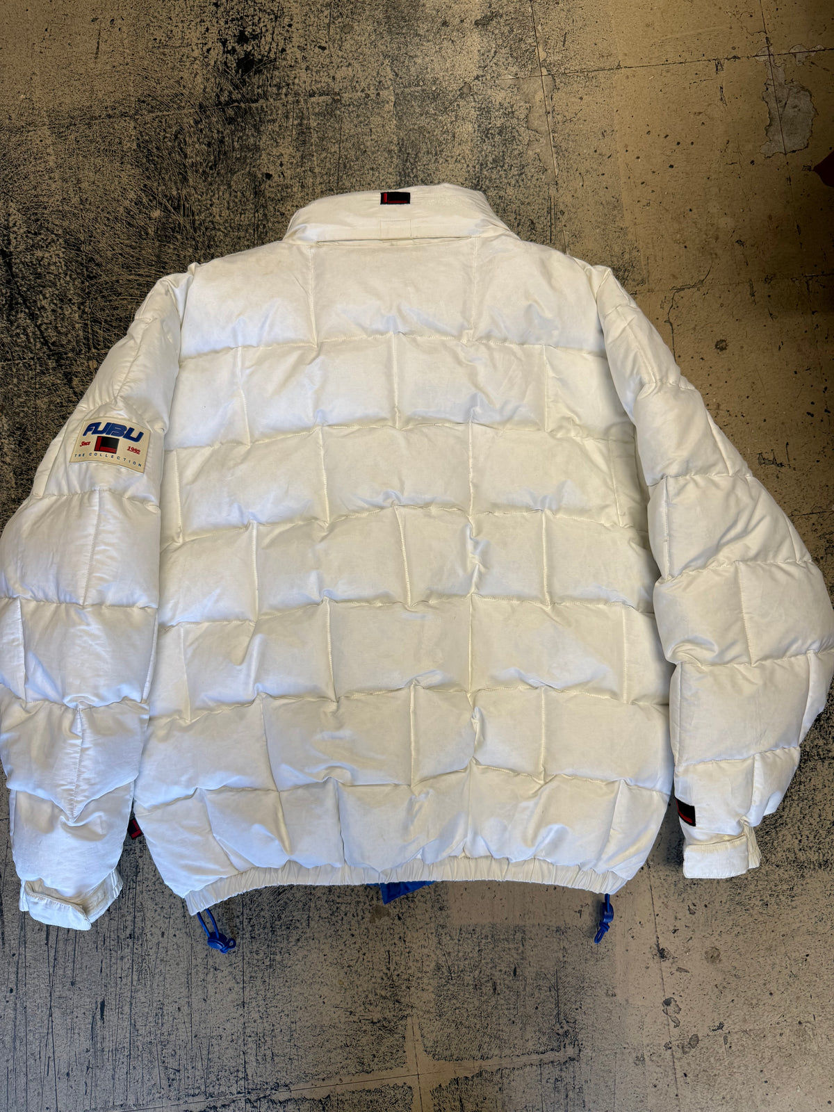 Fubu Puffer Jacket - White