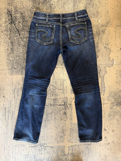 Silver Jeans Co 34x30 - Straight Fit/Dark Wash