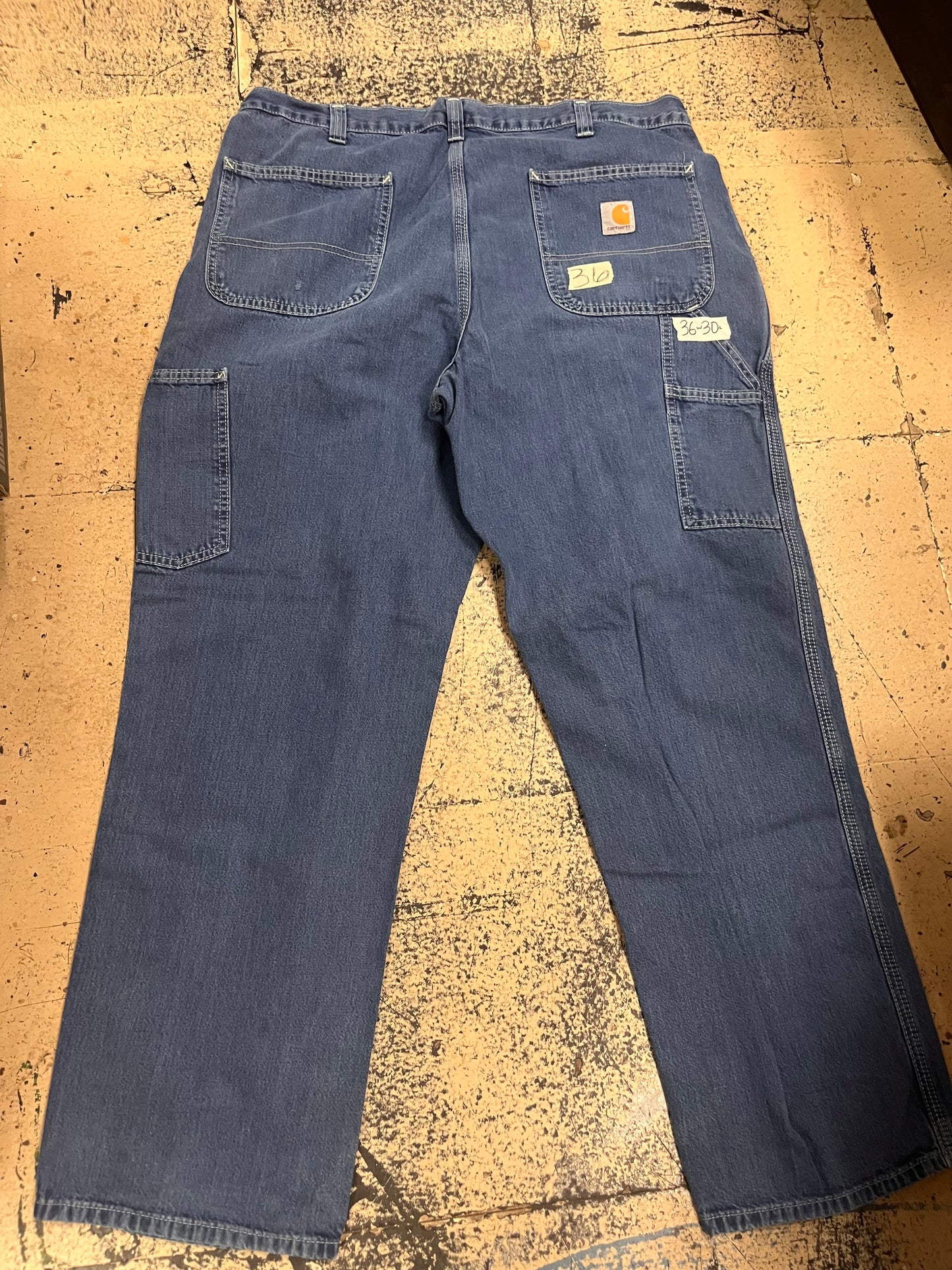 Carhartt Denim 36x30 - Dungaree Fit/Medium Wash