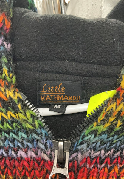 Little Kathmandu Knit Hoodie - M