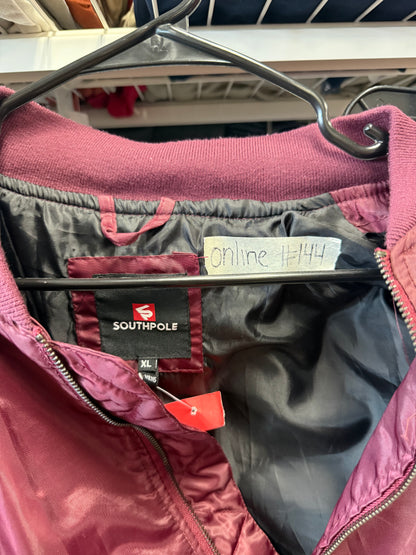 South Pole Jacket - Maroon/Size XL