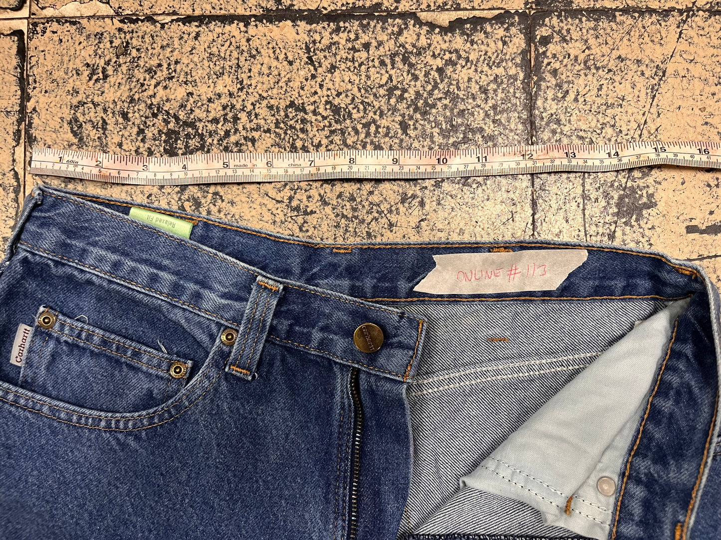 Carhartt Jeans 30x30 - Relaxed Fit/Medium Wash