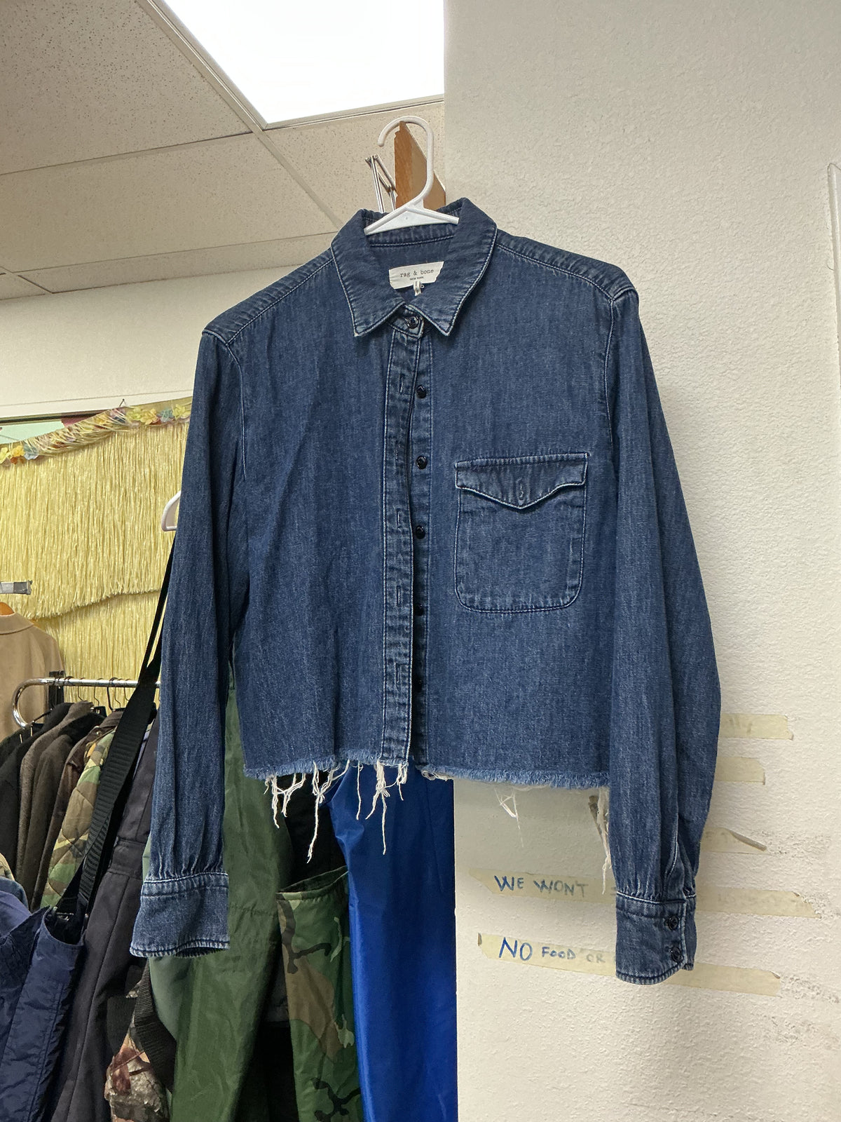Rag & Bone Denim Jacket - Dark Wash/M