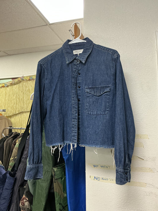 Rag & Bone Denim Jacket - Dark Wash/M