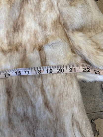 Rabbit/Fox Fur Jacket - Size L