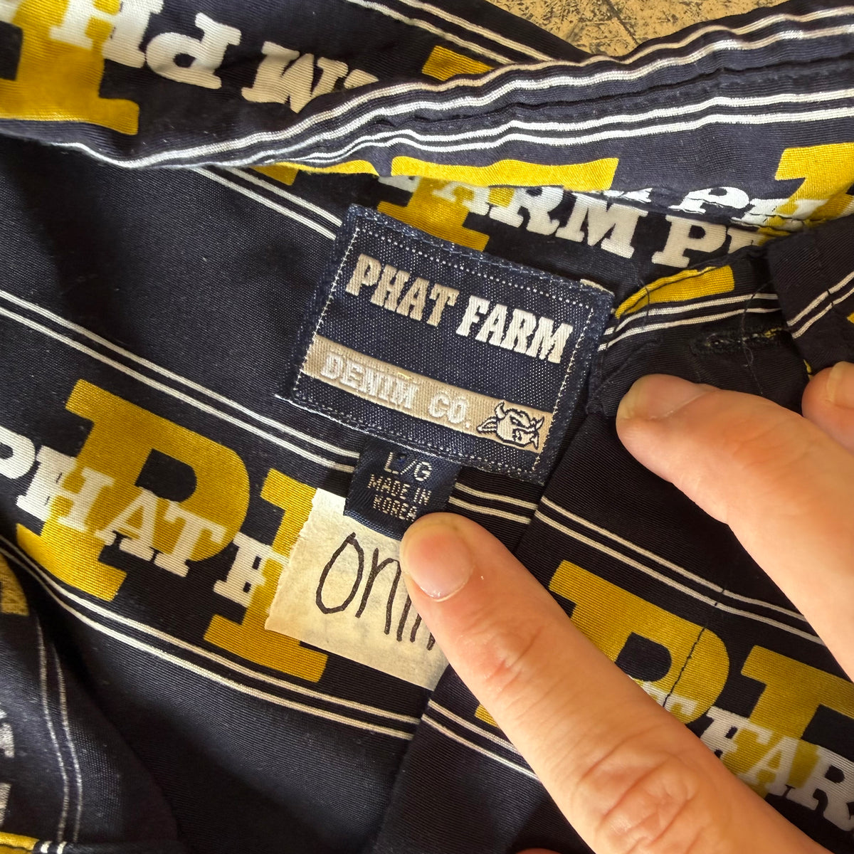 Phat Farm Button Up - L