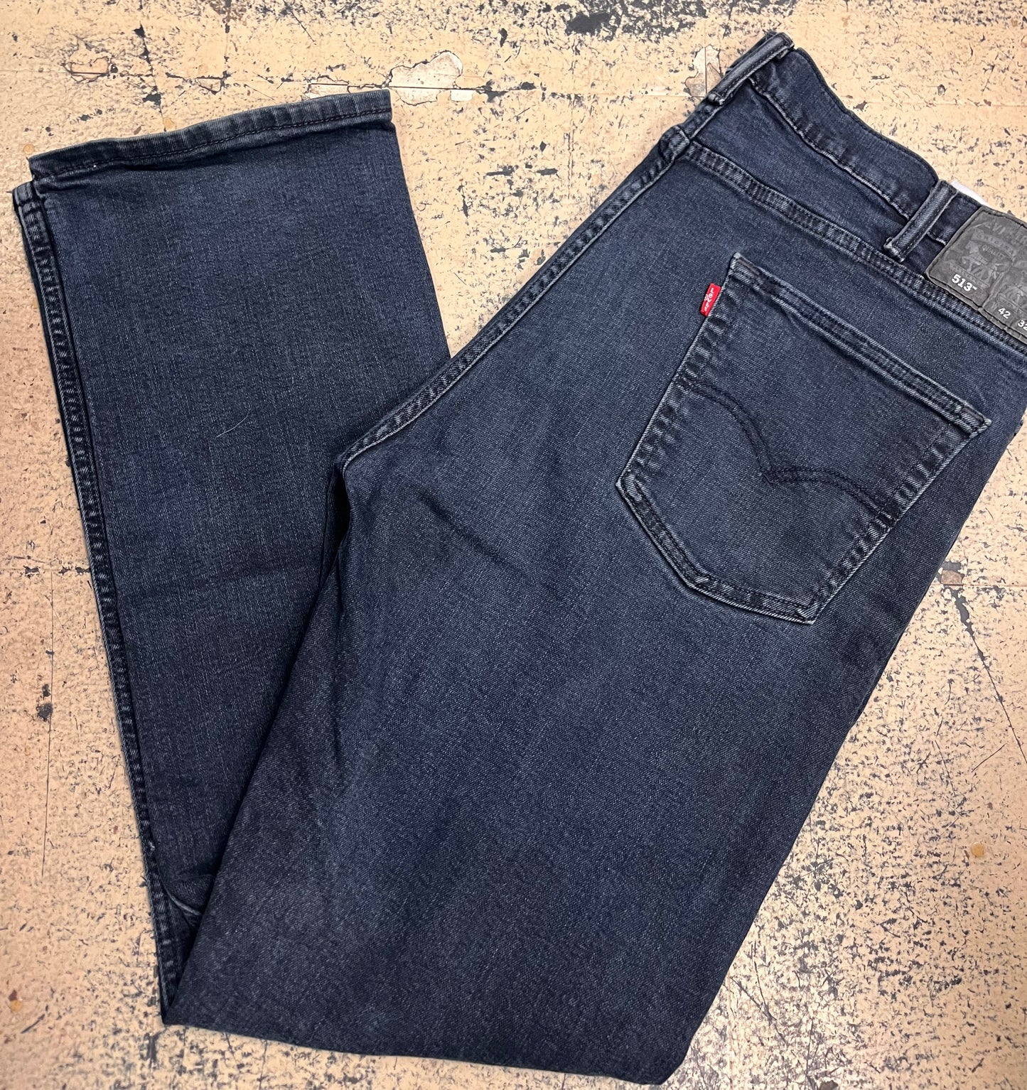 Levi’s 513 Jeans 42x32 - Slim Straight Fit/Black