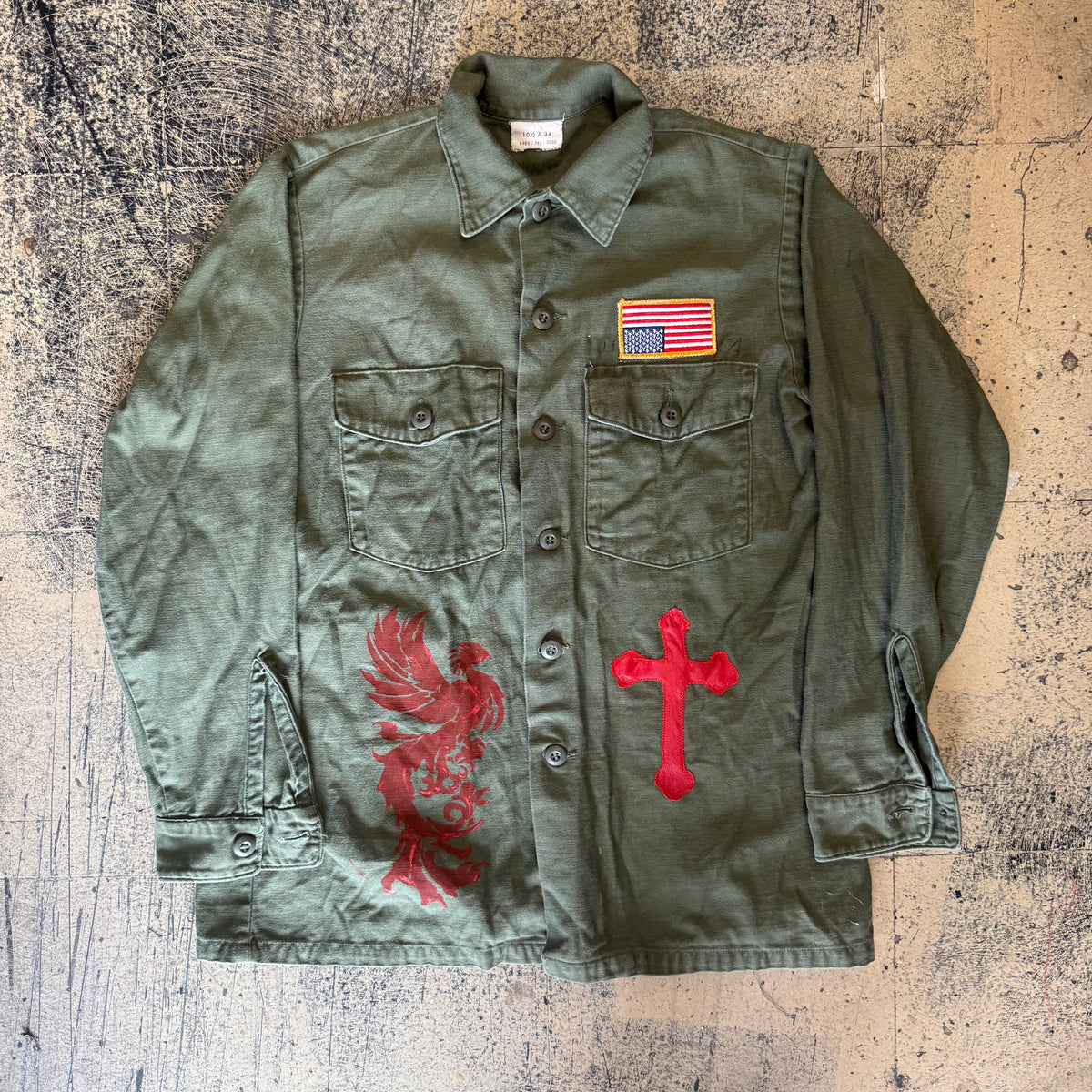 Custom Jacket -  16 1/2 x 34