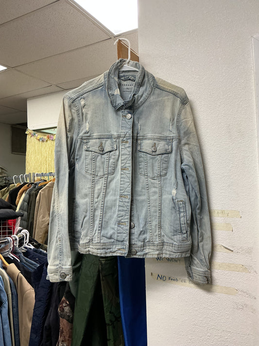 Aeropostale Denim Jacket - Light Wash/XL