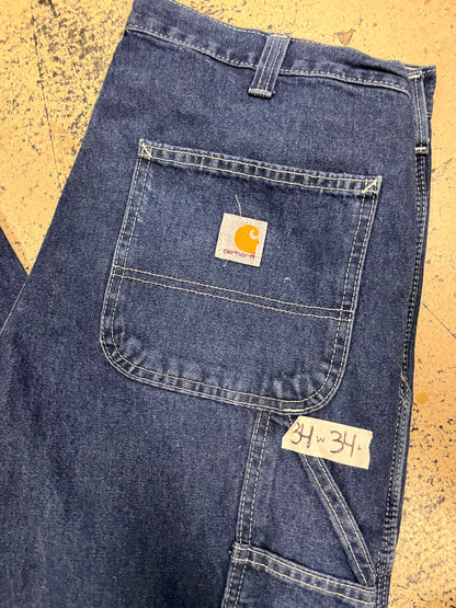 Carhartt Jeans 34x34 - Dungaree Fit/Dark Wash
